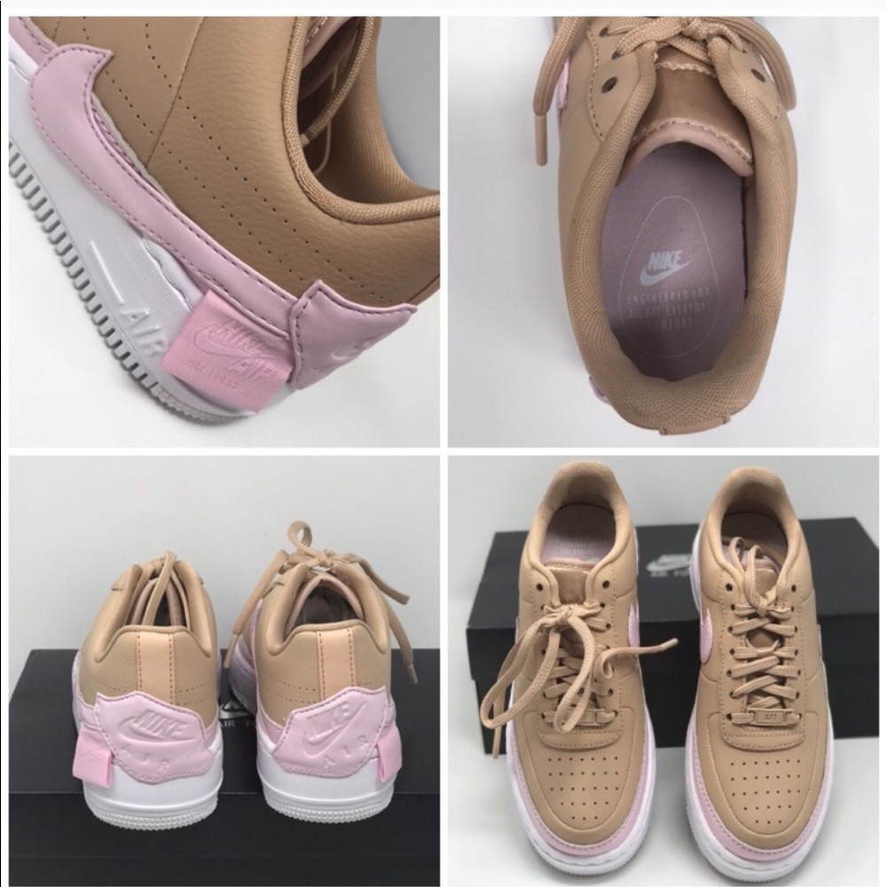 NWT Nike Air Force 1 Jester XX Beige Pink White W - Picture 8 of 8
